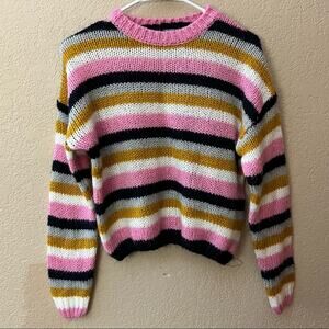 EUC: Charlotte Russe Striped Sweater - Size: XS